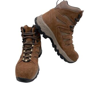 Red Wing Shoes Women's #2369 Steel Toe Brown Suede Hiking Boots_Vintage Size 7.5